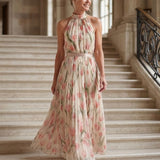 Aurelle | Halter Midi Haljina