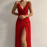 Nikolina | Elegantna Haljina s Prorezom Victoria
