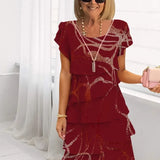 Monica | Elegantna Haljina s Ruffles