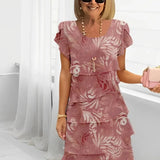 Deborah | Elegantna Comfort Ruffles Haljina