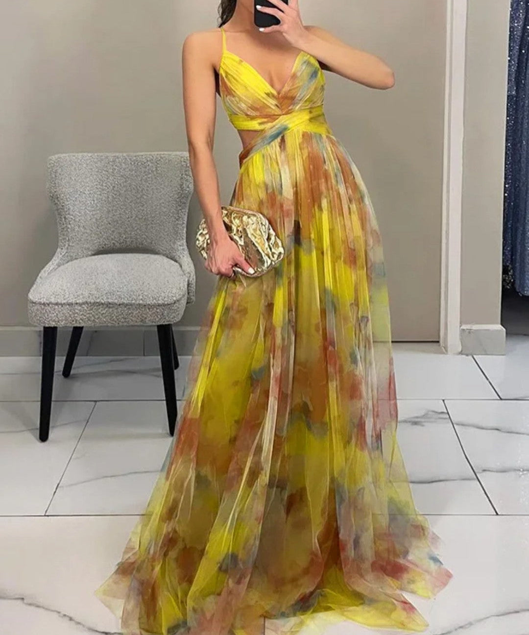 Mia | Maxi Haljina Cvjetna Elegancija