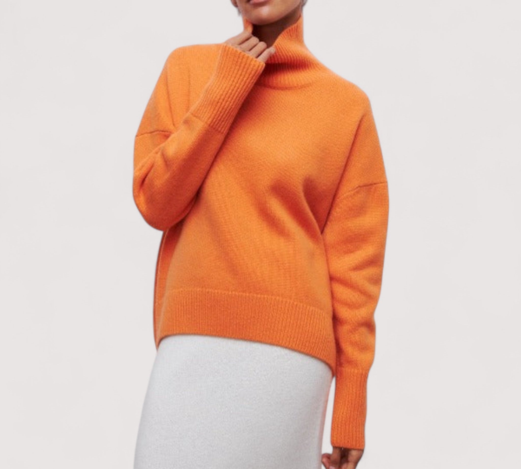 Katrielle™ | Pulover s visokim ovratnikom