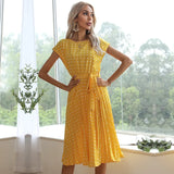 Beth – Polka Cvjetna Haljina