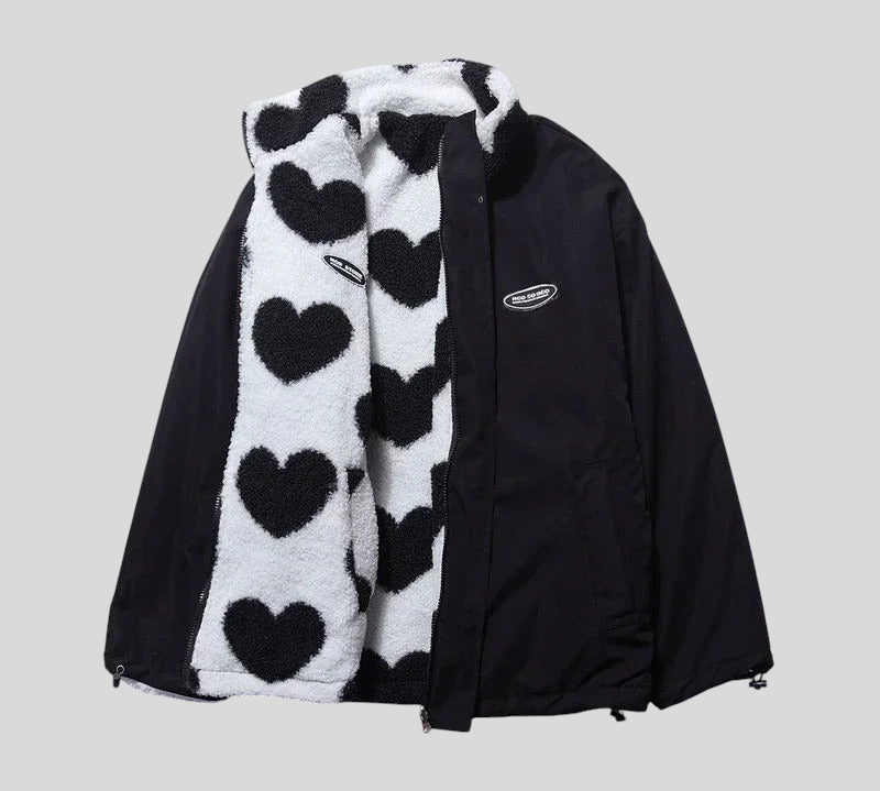 Katharina - Reverzibilna Jakna s Srcima