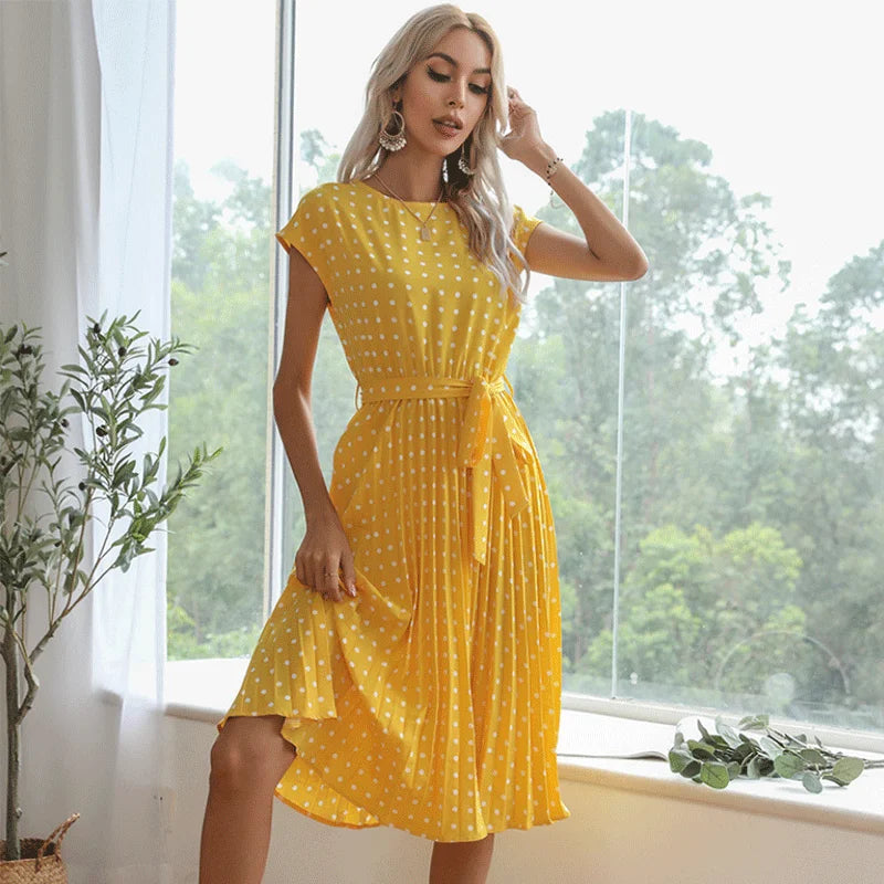 Beth – Polka Cvjetna Haljina