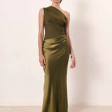 Maxi Satenasta Haljina