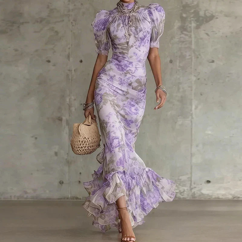 Amelia | Haljina s Ruffles u Potpisu