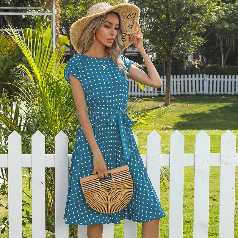 Beth – Polka Cvjetna Haljina