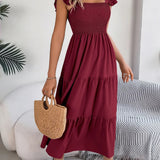 Yessa – Elegantna Tiered Haljina