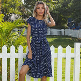 Beth – Polka Cvjetna Haljina