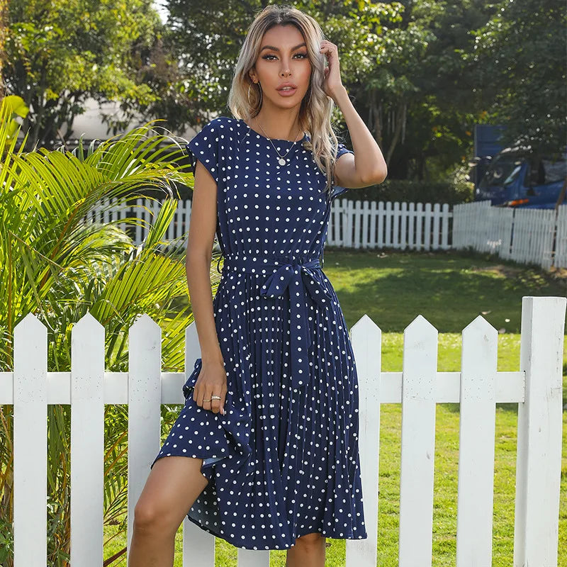 Beth – Polka Cvjetna Haljina
