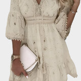 Boho ljetna kratka haljina