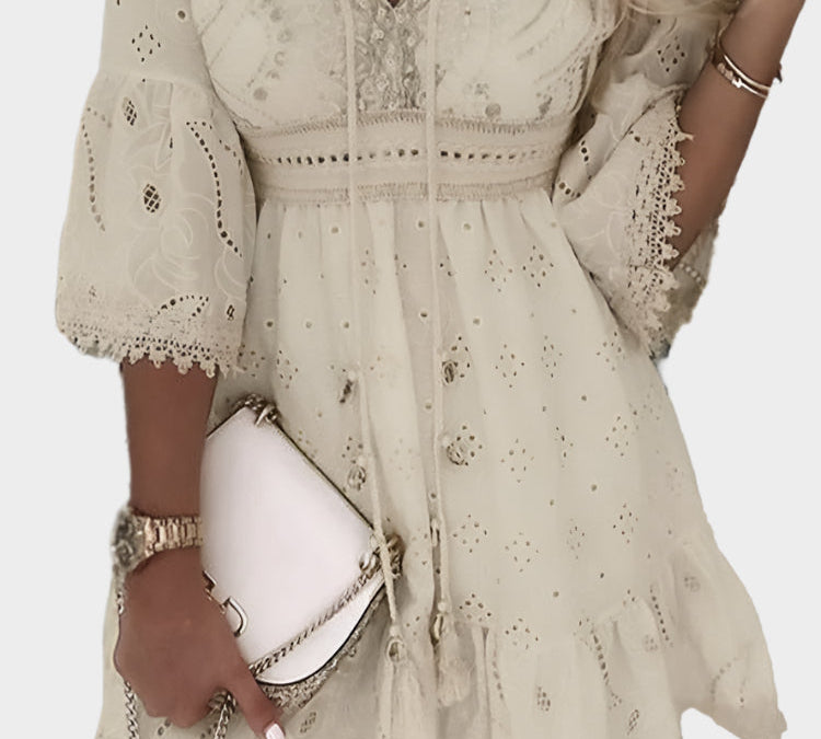 Boho ljetna kratka haljina