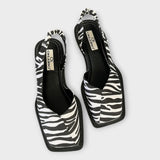 Čizme od umjetne kože s elastičnom petom