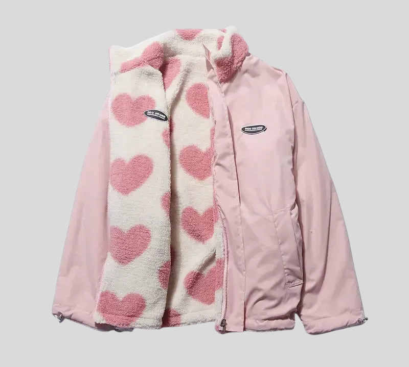 Katharina - Reverzibilna Jakna s Srcima