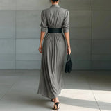 Savannah – Draped Maksi košulja-haljina