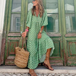 Maribelle | Boho maksi haljina