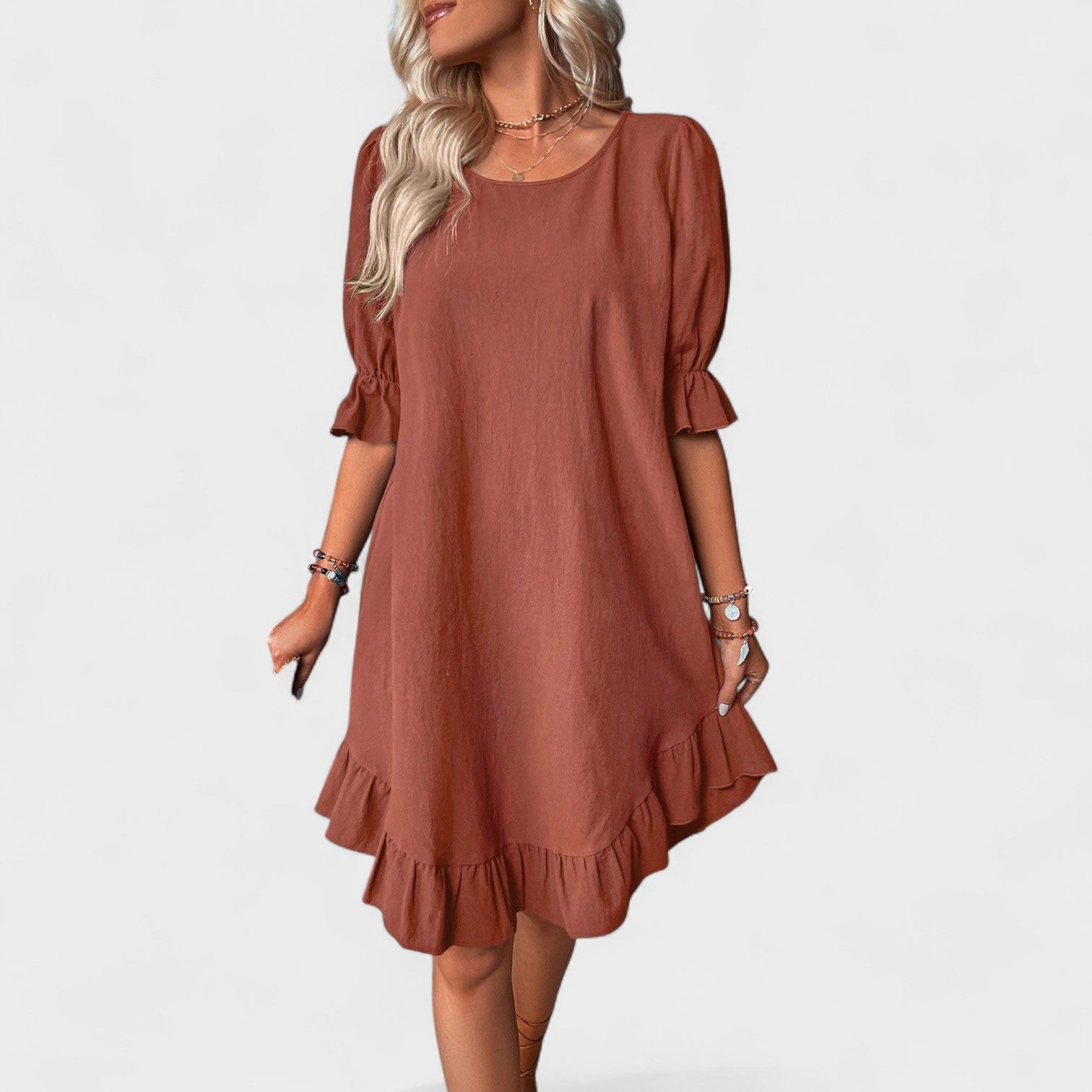 Ljilja - Casual haljina s volanima