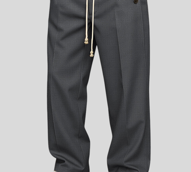 Edelhart - Elegantne Muške Hlače Sa Vezicom