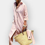 Košulja-haljina za ljeto