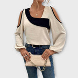 Marina - Bluza s kvadratnim izrezom