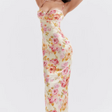 Katherine | ženski Wedding Guest cvjetna Spaghetti Strap haljina