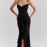 Alexandra | ženski Wedding Guest čipkasta Ruched haljina