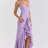 Alexandra | ženski Wedding Guest čipkasta Ruched haljina
