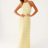 Jolene™ | elegantna halter maksi haljina