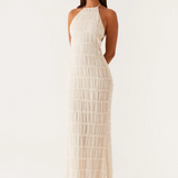 Jolene™ | elegantna halter maksi haljina