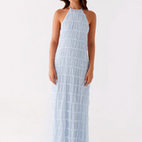 Jolene™ | elegantna halter maksi haljina