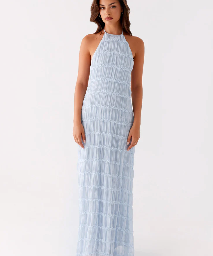 Jolene™ | elegantna halter maksi haljina