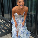 Pippa | ženski Wedding Guest cvjetna plisirana maksi haljina Summer 2026