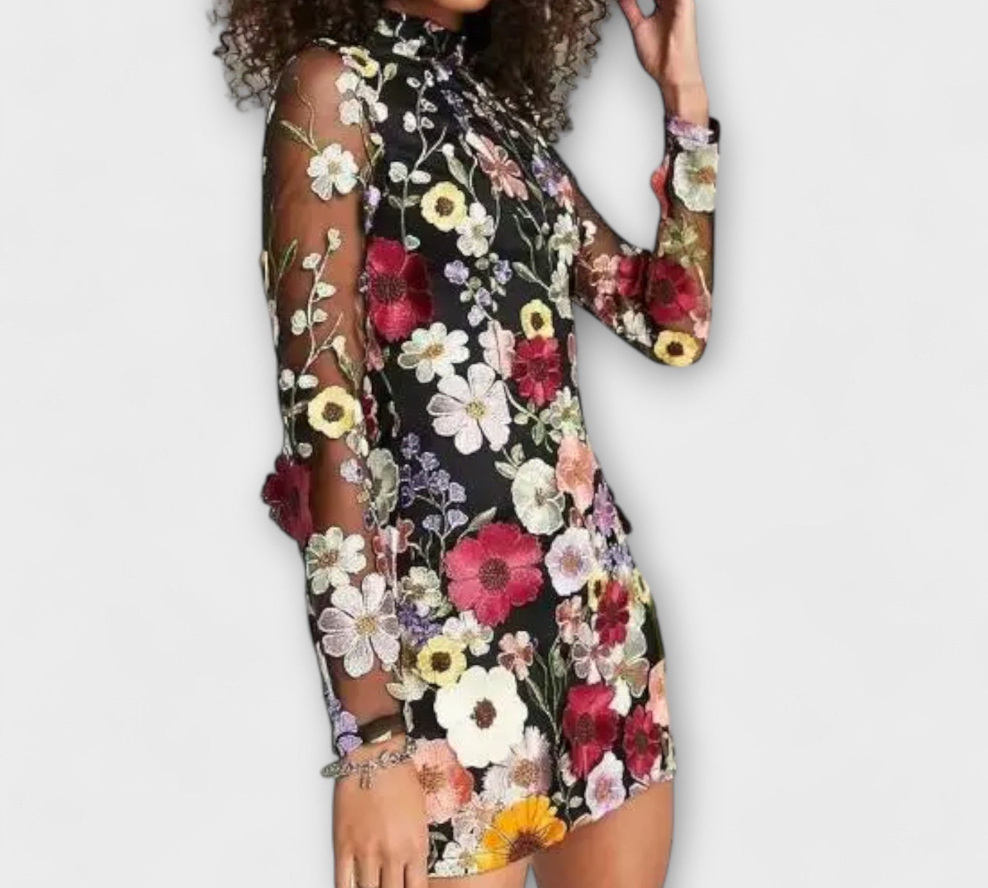 Blaženka - Haljina s cvjetnim uzorkom