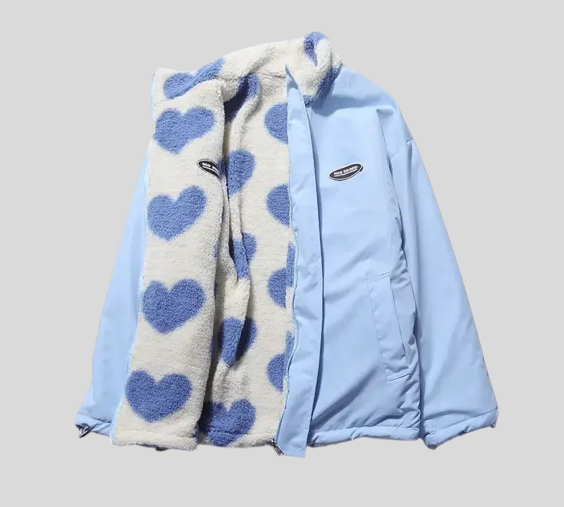 Katharina - Reverzibilna Jakna s Srcima