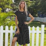 Beth – Polka Cvjetna Haljina