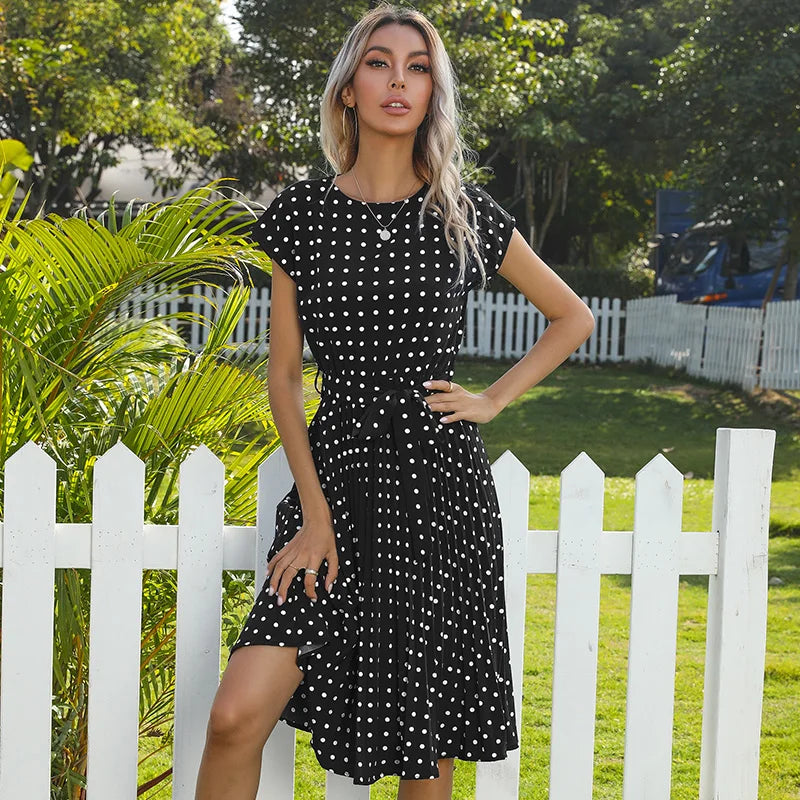 Beth – Polka Cvjetna Haljina