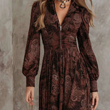 Chloe – Printed Flow Maksi haljina