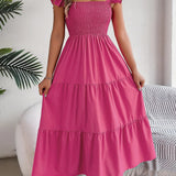 Yessa – Elegantna Tiered Haljina