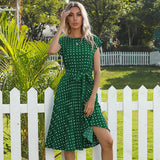 Beth – Polka Cvjetna Haljina