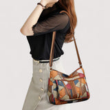 Zara™ | Mozaik kožna torba