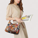 Zara™ | Mozaik kožna torba