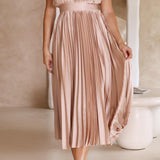 Stella™ | Plisirana maxi haljina