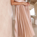 Stella™ | Plisirana maxi haljina