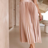 Stella™ | Plisirana maxi haljina
