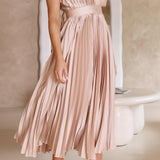 Stella™ | Plisirana maxi haljina