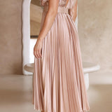 Stella™ | Plisirana maxi haljina