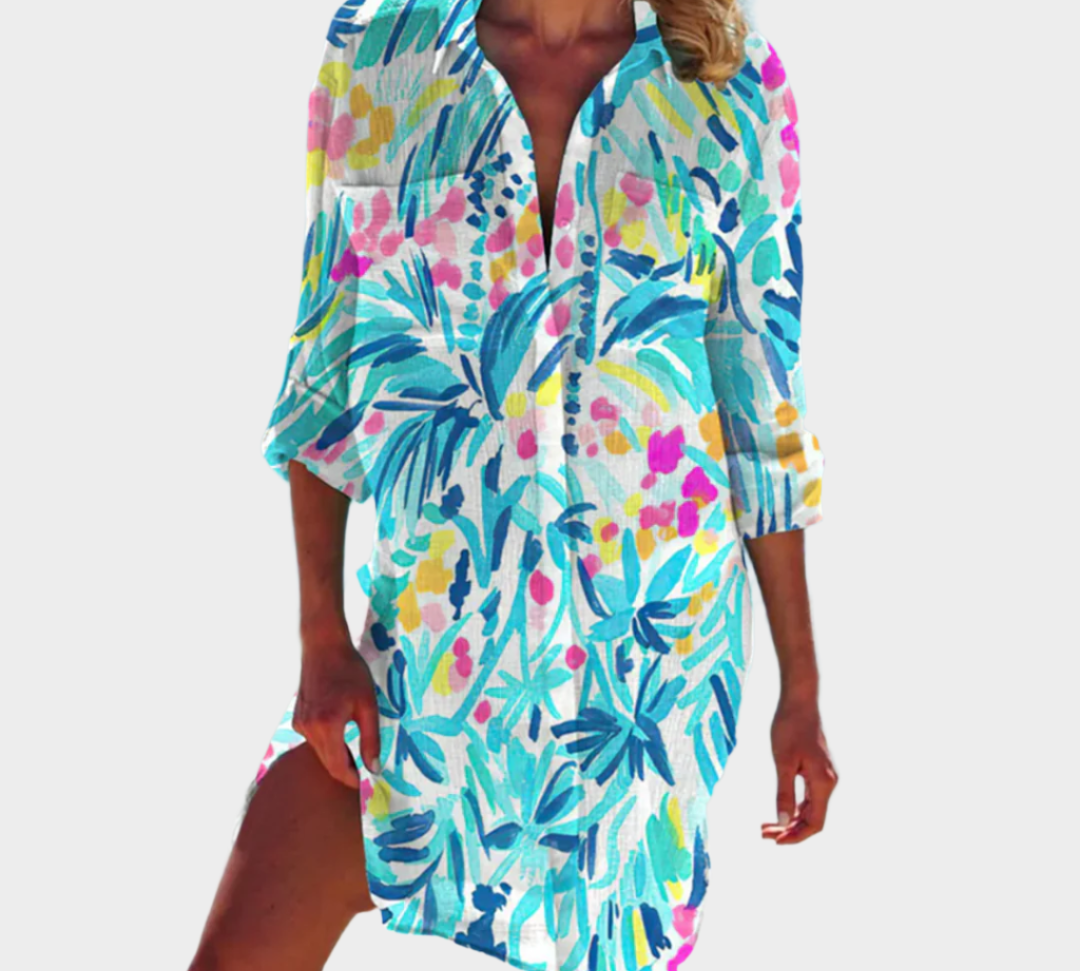 Klasična košulja-haljina