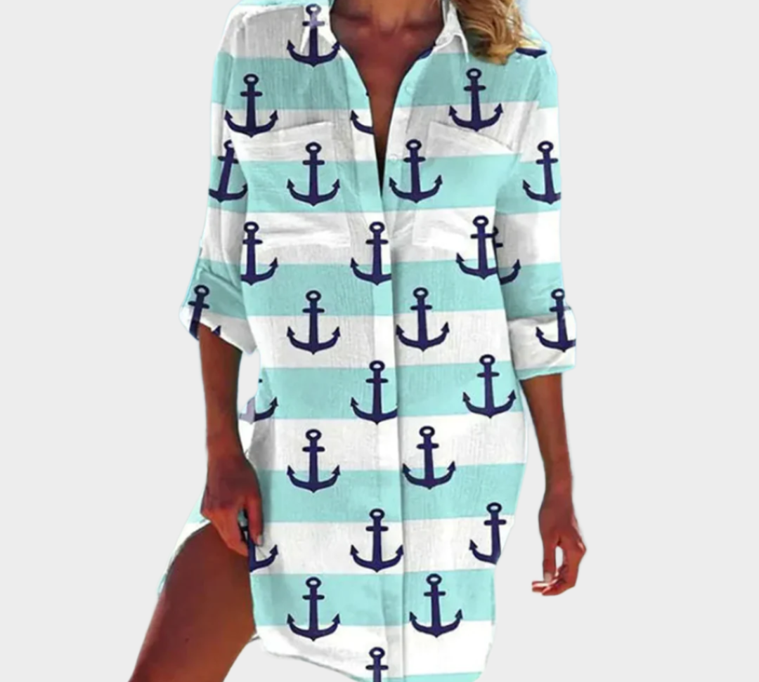 Klasična košulja-haljina