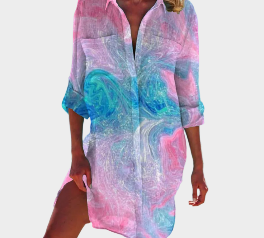 Klasična košulja-haljina